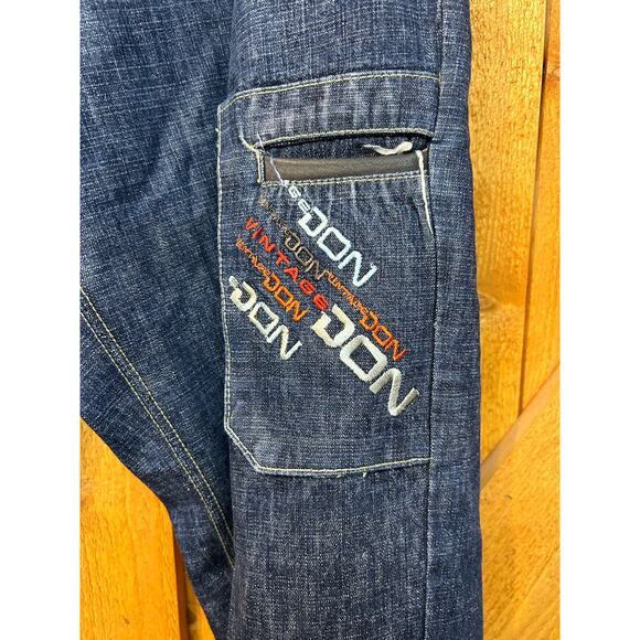Men's 34 Vintage Don Jeans with Belt GUC - Picture 9 of 9